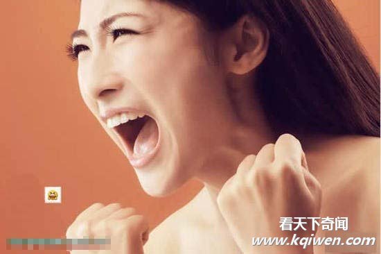 真人演绎美少女版QQ表情 可爱顽皮受热捧(组图)